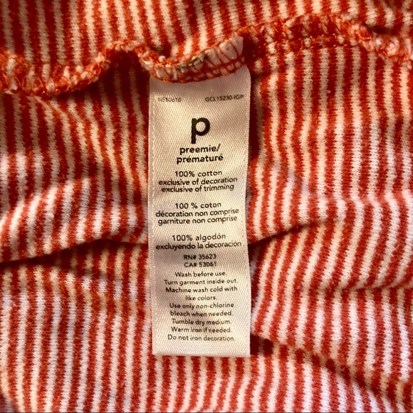 Carter’s Boys Footed Zip + Button Up Footed Pajamas Preemie 3 piece - Picture 11 of 16